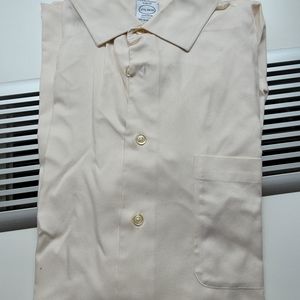 Men's Cream Pronto Uomo Dress Shirt